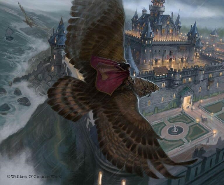 Το φρούριο του Candlekeep από ψηλά, από τον William O’Connor