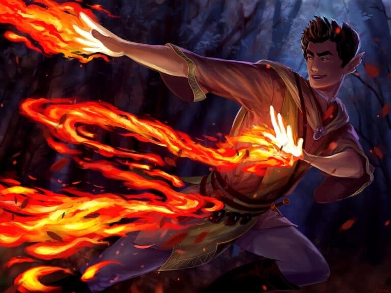Wildfire Druid Art