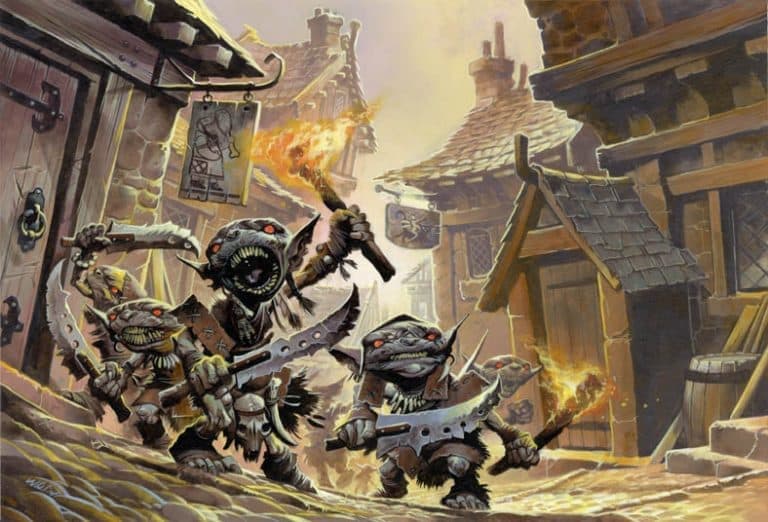 Goblin Party Illustration