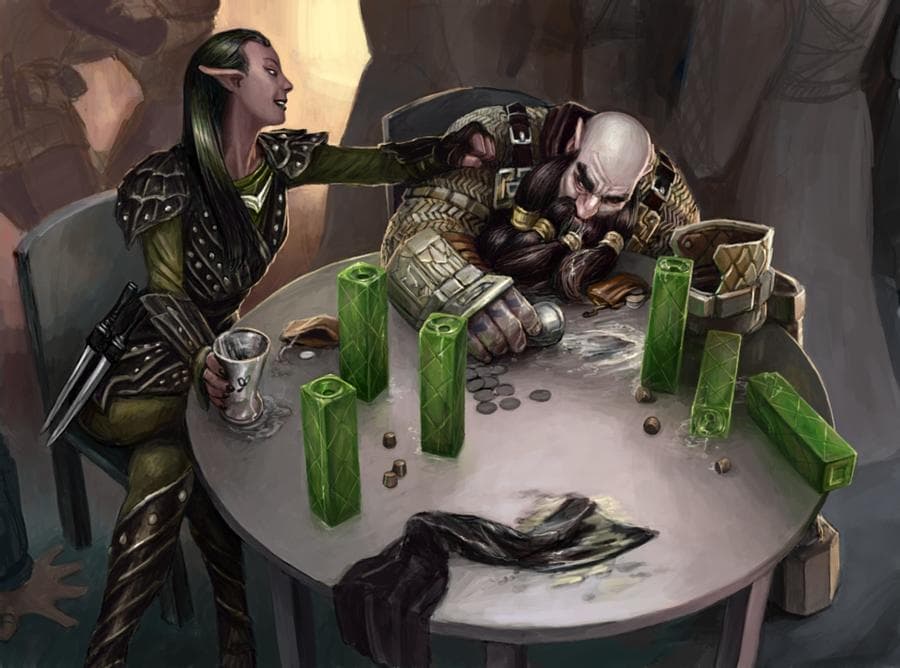 RPG Combat Illustration