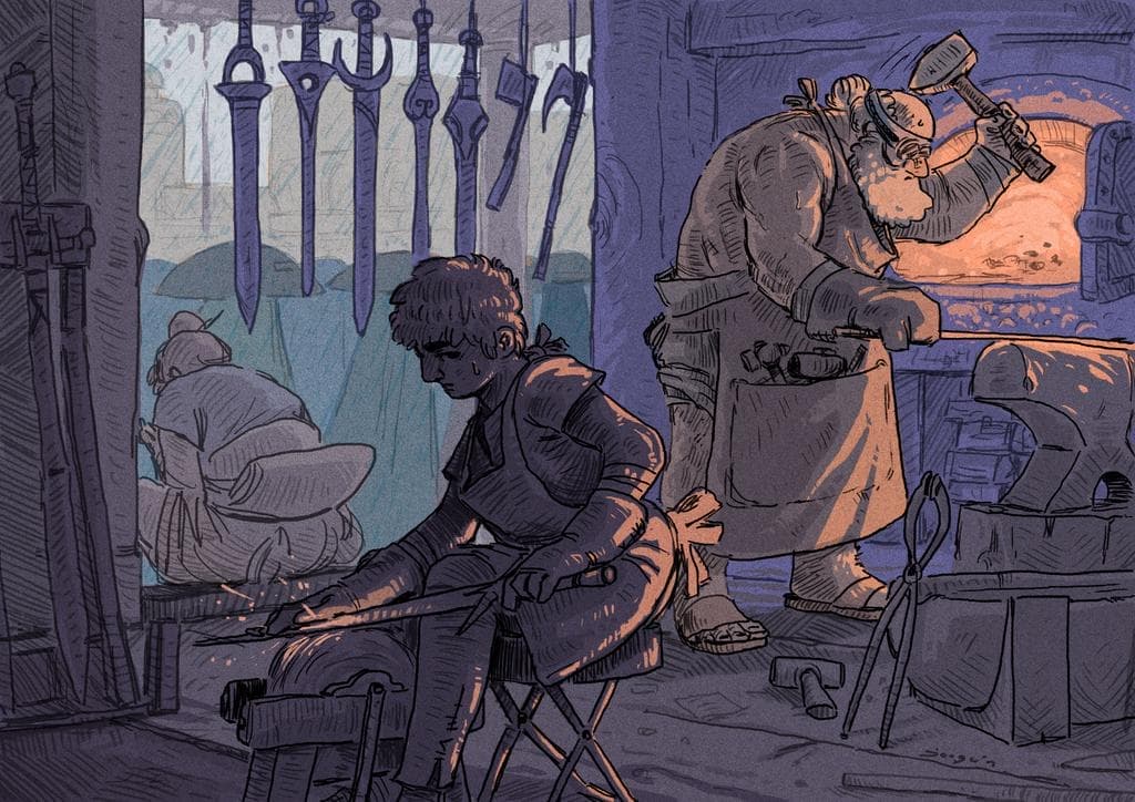 DnD Exploration Illustration