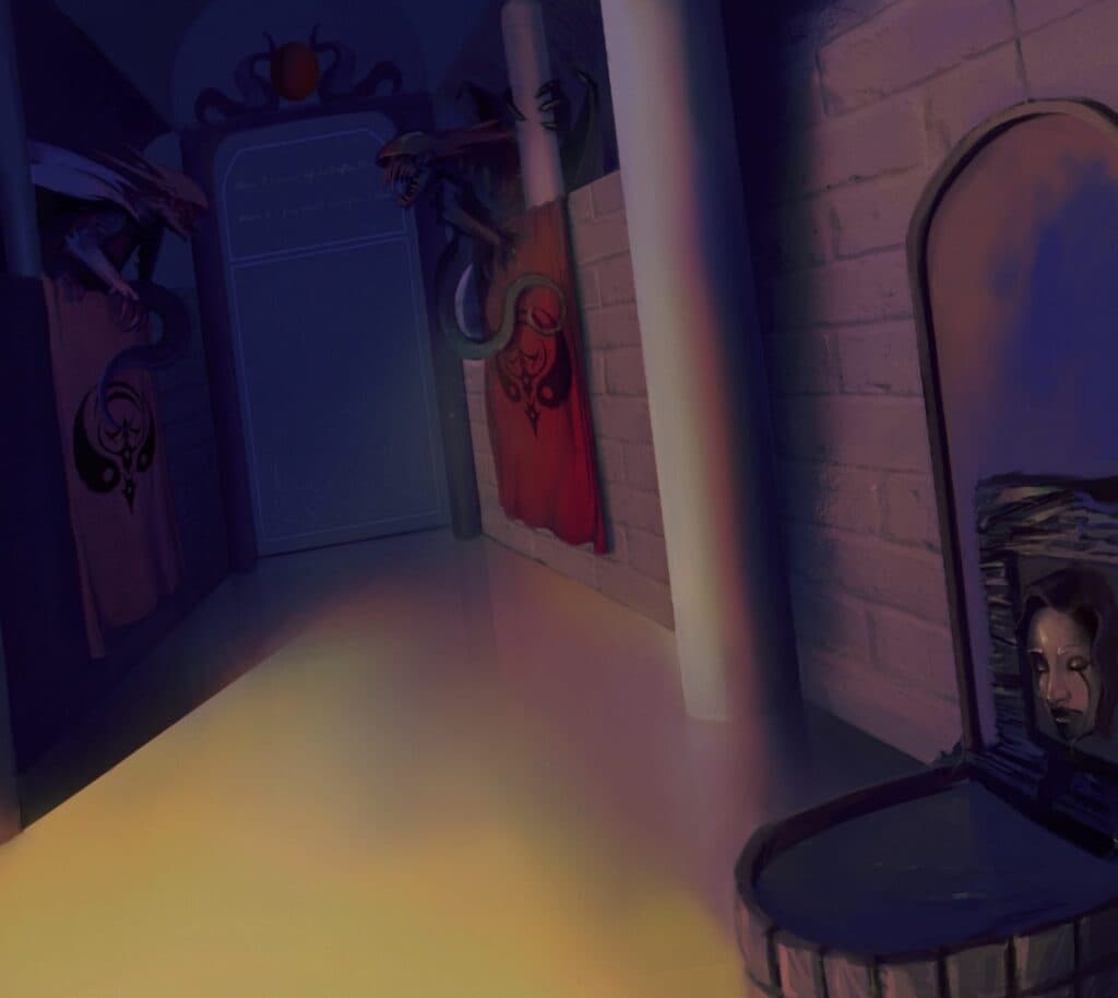 Διάδρομος στο Nameia's Laboratory