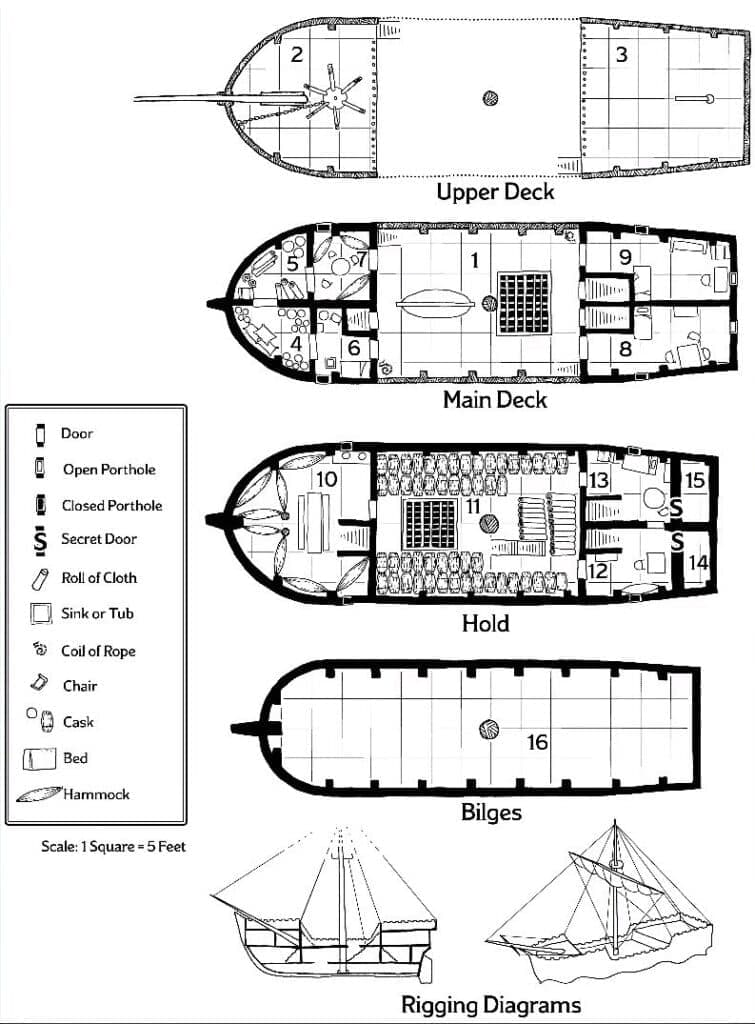 Saltmarsh Detailed Map