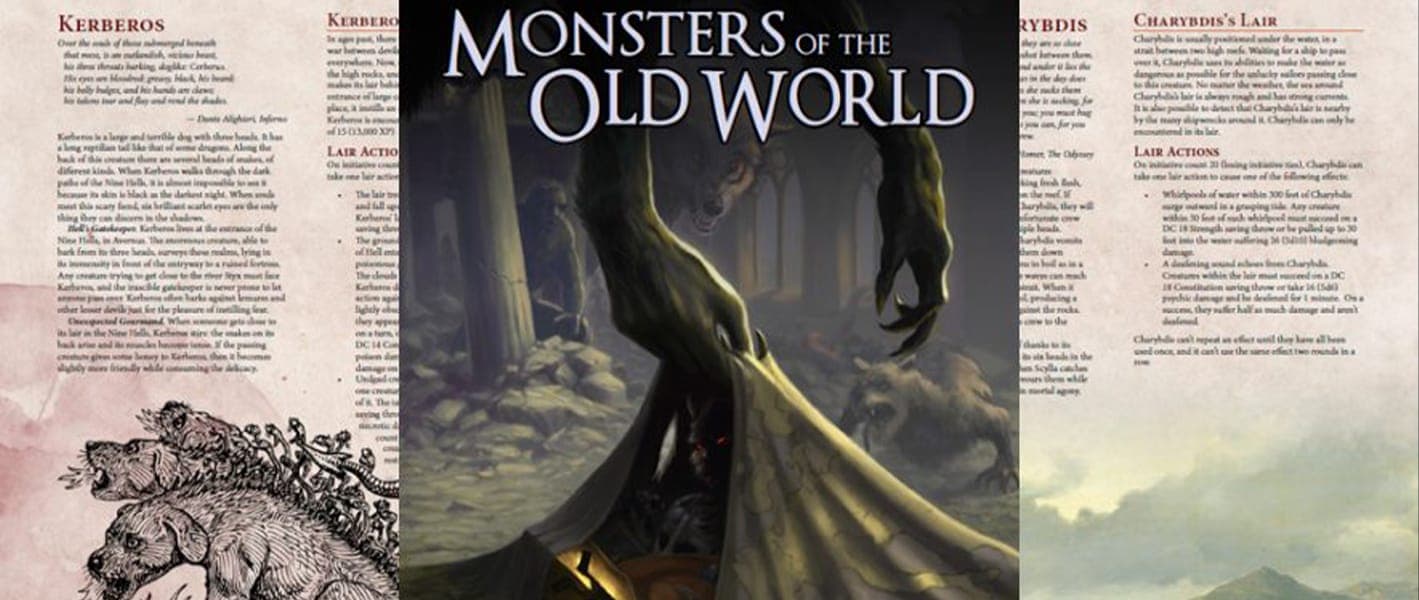 Monsters Of The Old World: Ξεχασμένοι εφιάλτες από τα πέρατα της Ευρώπης