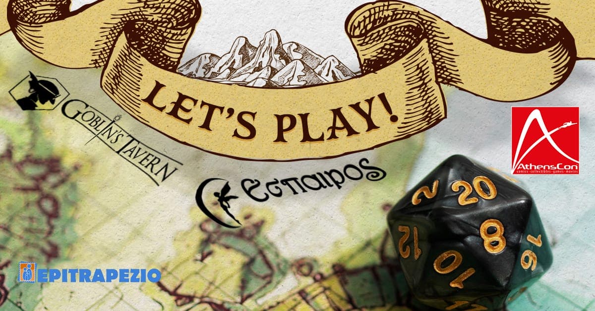 Lest Play! RPG Sessions on AthensCon 2022