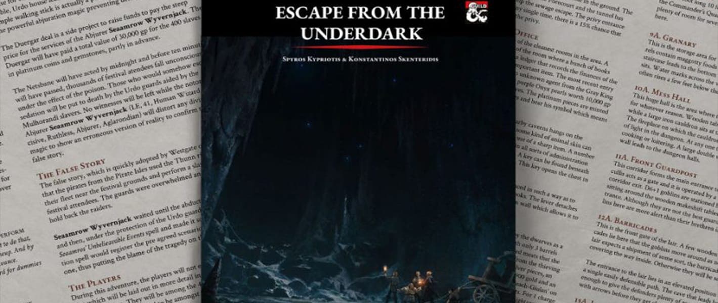 One Shot Review: Escape from the Underdark