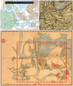 Οι χάρτες του Άρνεσον με το Ολλανδικό πρότυπο πάνω δεξιά